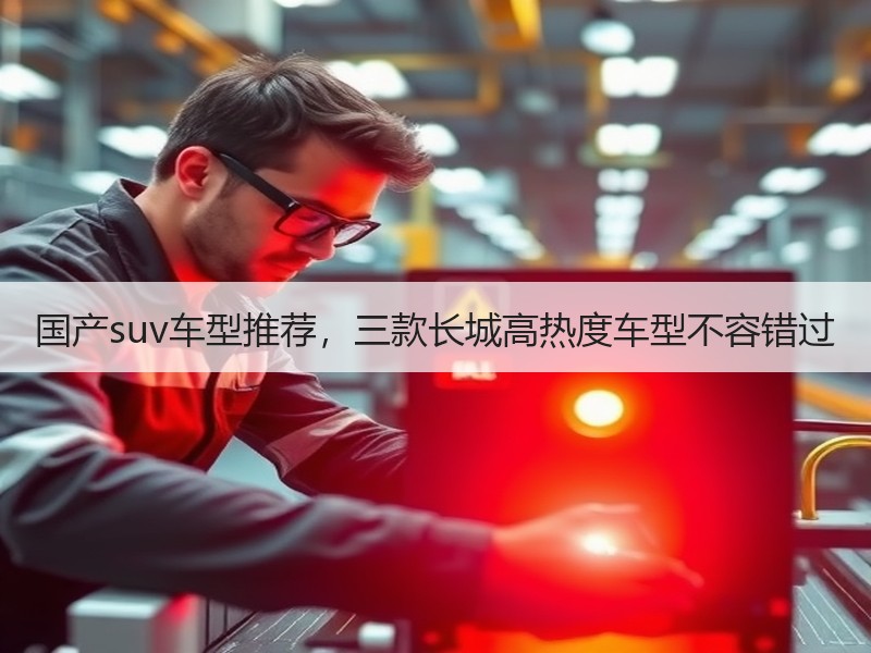 国产suv车型推荐，三款长城高热度车型不容错过