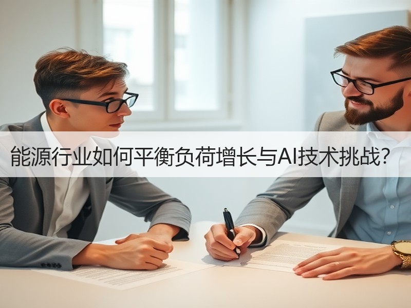 能源行业如何平衡负荷增长与AI技术挑战？