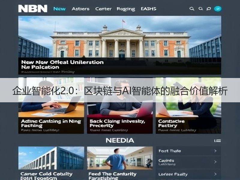 企业智能化2.0：区块链与AI智能体的融合价值解析