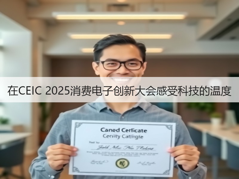 在CEIC 2025消费电子创新大会感受科技的温度