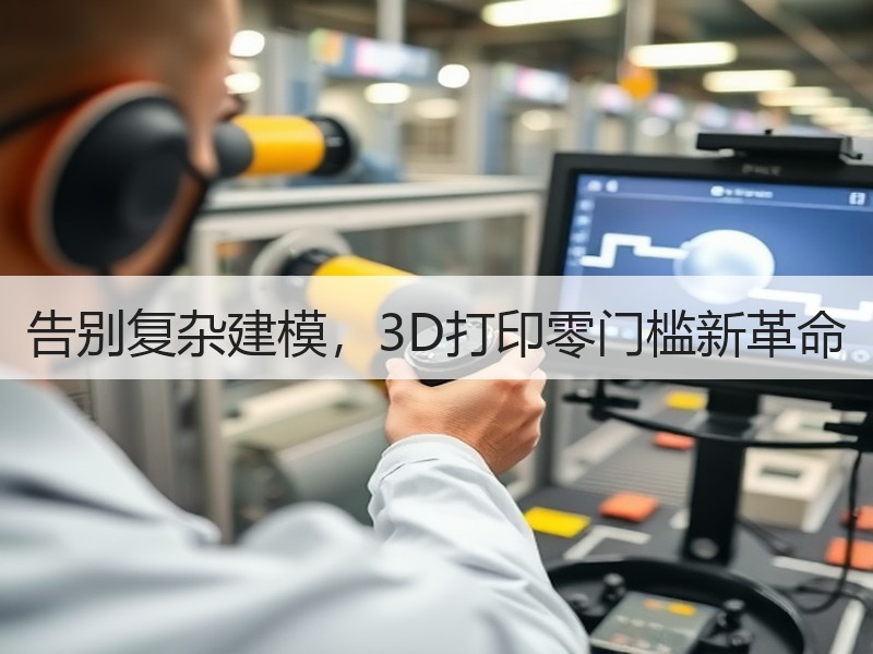 告别复杂建模，3D打印零门槛新革命