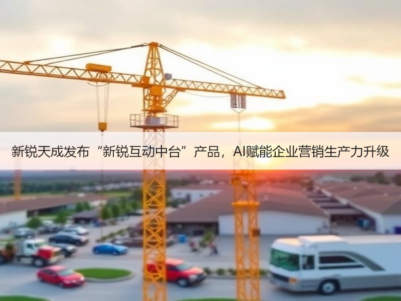 新锐天成发布“新锐互动中台”产品，AI赋能企业营销生产力升级