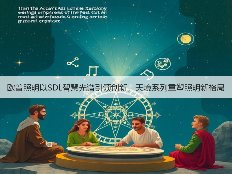 欧普照明以SDL智慧光谱引领创新，天境系列重塑照明新格局