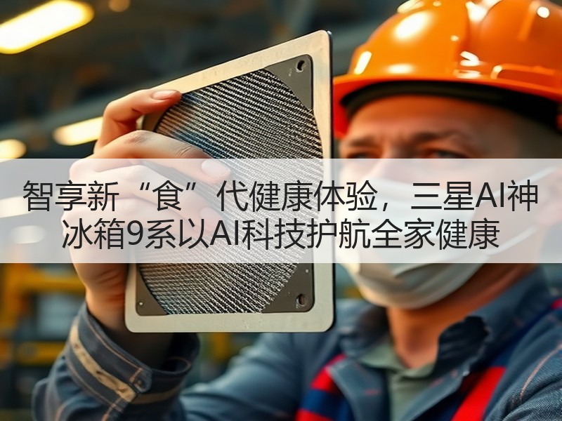 智享新“食”代健康体验，三星AI神 冰箱9系以AI科技护航全家健康