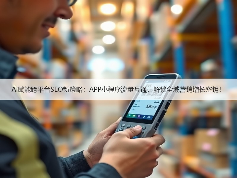 AI赋能跨平台SEO新策略：APP小程序流量互通，解锁全域营销增长密钥！