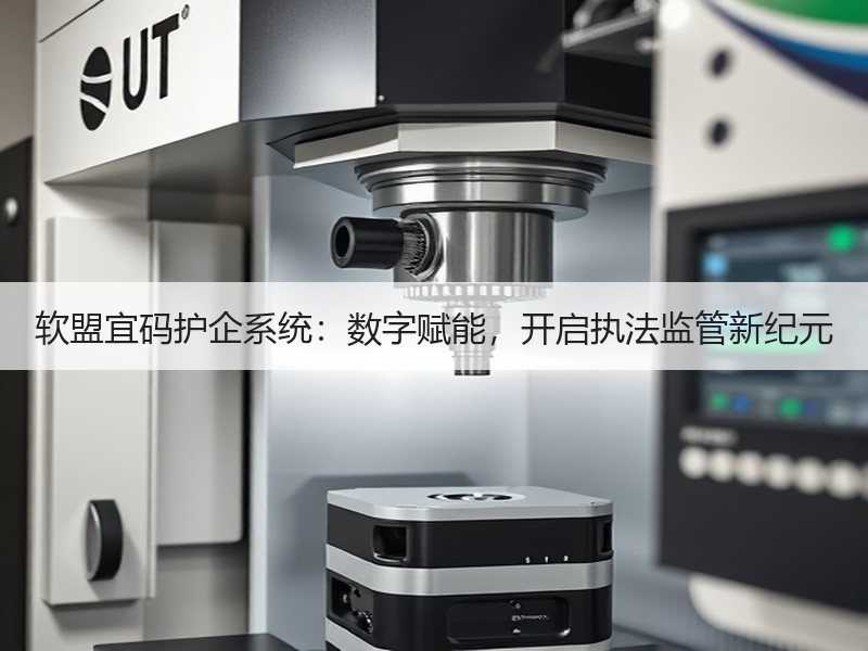 软盟宜码护企系统：数字赋能，开启执法监管新纪元