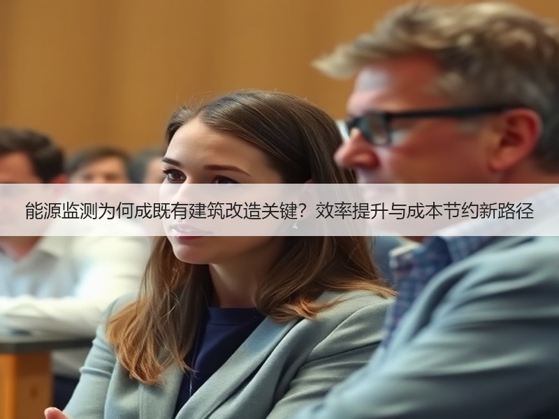 能源监测为何成既有建筑改造关键？效率提升与成本节约新路径