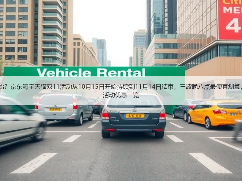 2025年双十一什么时候开始？京东淘宝天猫双11活动从10月15日开始持续到11月14日结束，三波晚八点最便宜划算，附双十一红包口令和满减活动优惠一览