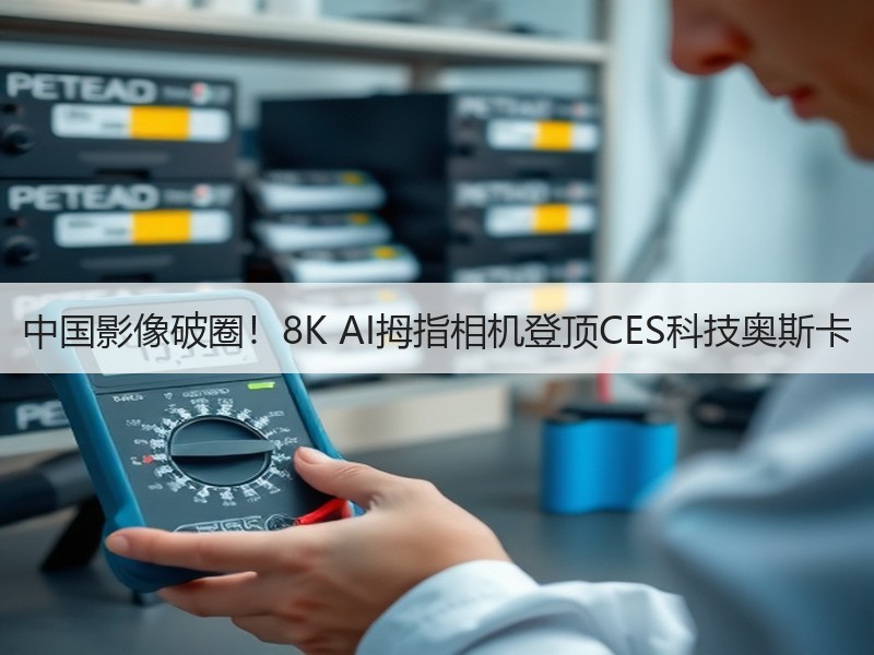 中国影像破圈！8K AI拇指相机登顶CES科技奥斯卡