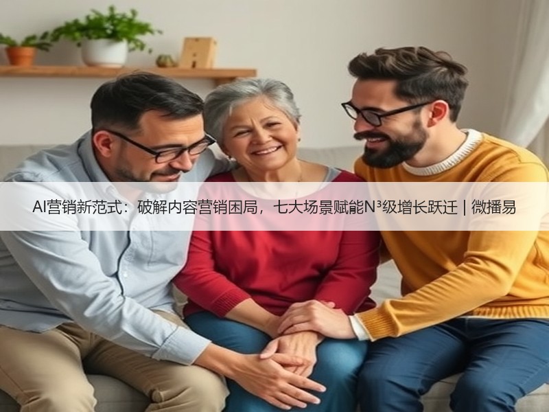 AI营销新范式：破解内容营销困局，七大场景赋能N³级增长跃迁 | 微播易