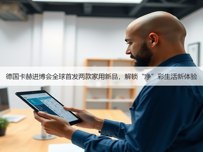 德国卡赫进博会全球首发两款家用新品，解锁“净”彩生活新体验
