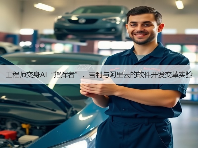 工程师变身AI“指挥者”，吉利与阿里云的软件开发变革实验