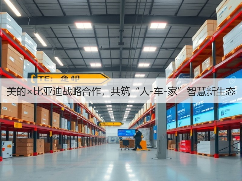 美的×比亚迪战略合作，共筑“人-车-家”智慧新生态