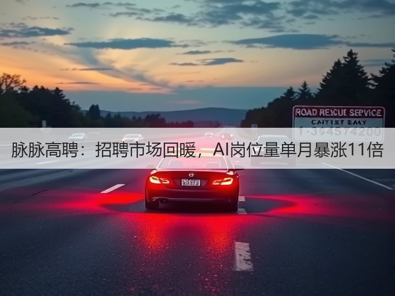 脉脉高聘：招聘市场回暖，AI岗位量单月暴涨11倍