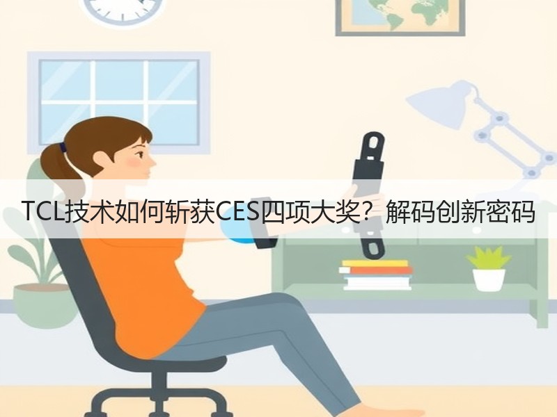 TCL技术如何斩获CES四项大奖？解码创新密码