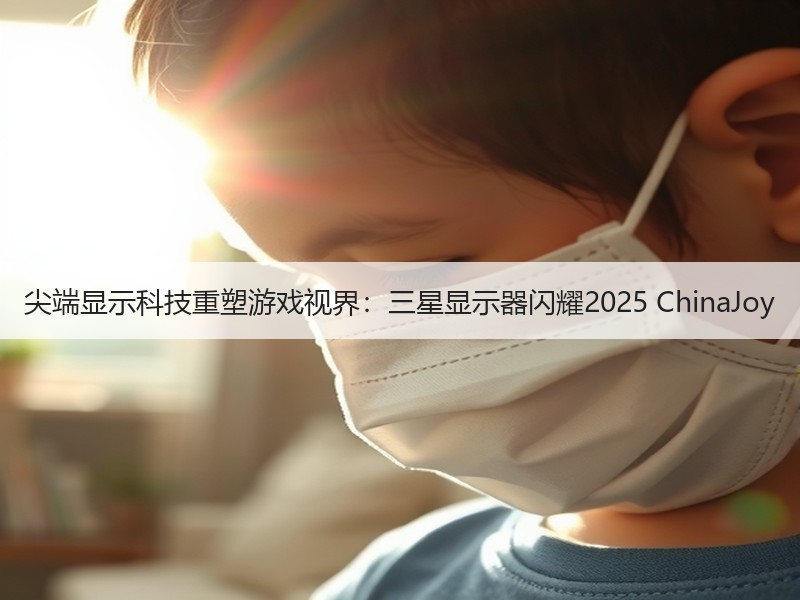 尖端显示科技重塑游戏视界：三星显示器闪耀2025 ChinaJoy