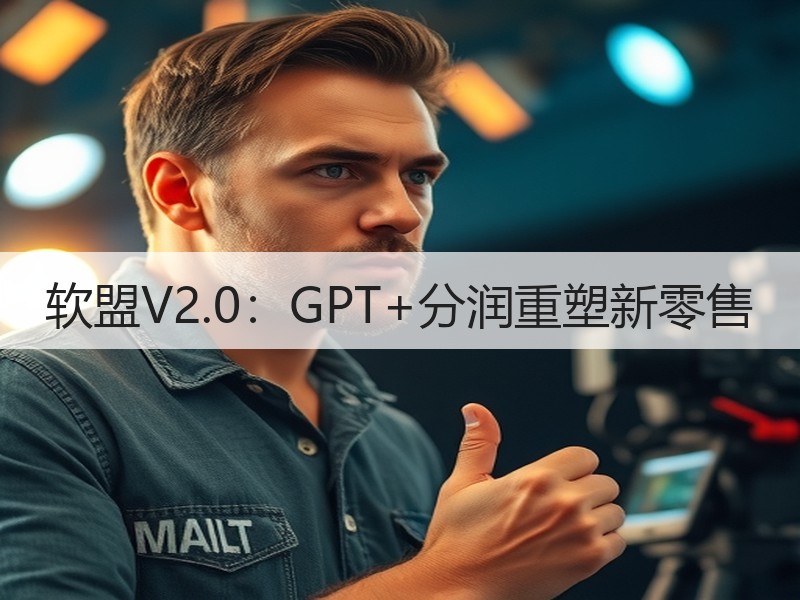 软盟V2.0：GPT+分润重塑新零售