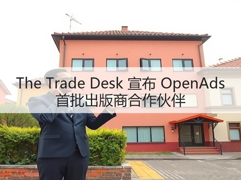 The Trade Desk 宣布 OpenAds 首批出版商合作伙伴