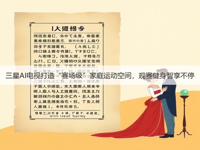 三星AI电视打造“赛场级”家庭运动空间，观赛健身智享不停