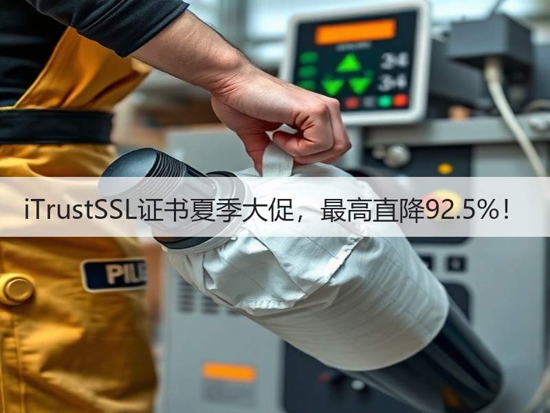 iTrustSSL证书夏季大促，最高直降92.5%！