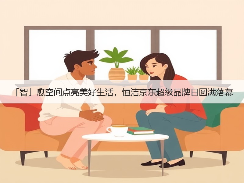 「智」愈空间点亮美好生活，恒洁京东超级品牌日圆满落幕