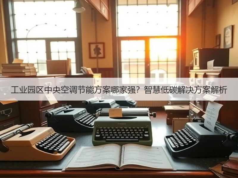 工业园区中央空调节能方案哪家强？智慧低碳解决方案解析