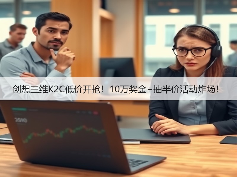创想三维K2C低价开抢！10万奖金+抽半价活动炸场！