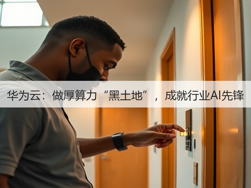 华为云：做厚算力“黑土地”，成就行业AI先锋