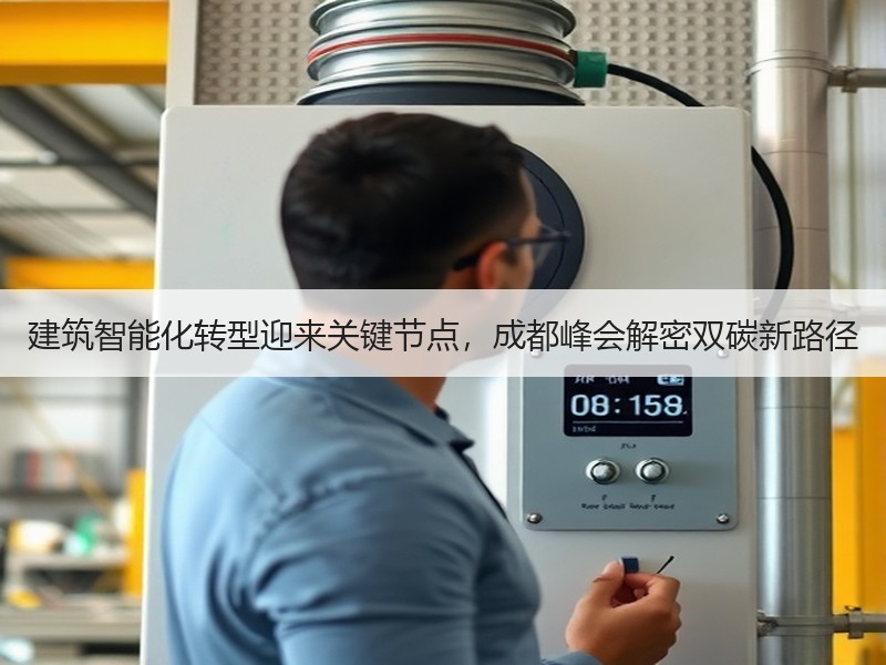 建筑智能化转型迎来关键节点，成都峰会解密双碳新路径