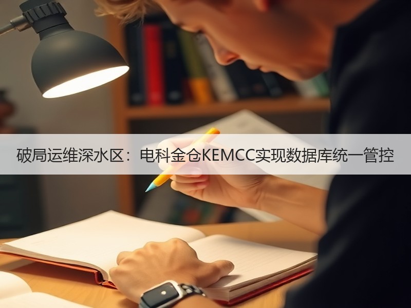 破局运维深水区：电科金仓KEMCC实现数据库统一管控
