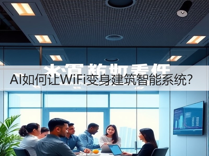 AI如何让WiFi变身建筑智能系统？