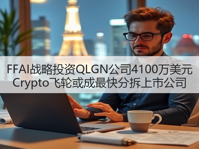 FFAI战略投资QLGN公司4100万美元 Crypto飞轮或成最快分拆上市公司