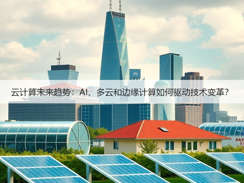 云计算未来趋势：AI、多云和边缘计算如何驱动技术变革？