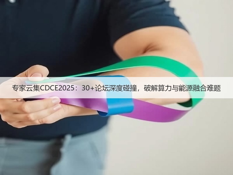 专家云集CDCE2025：30+论坛深度碰撞，破解算力与能源融合难题