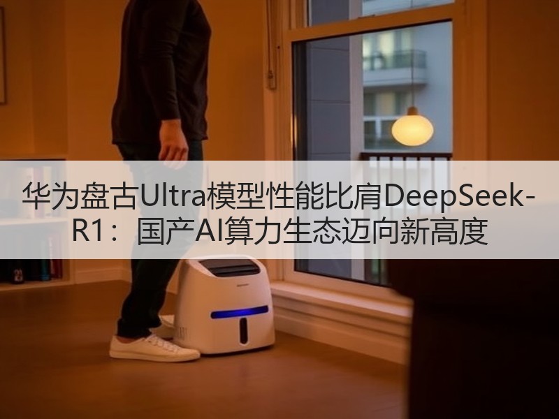华为盘古Ultra模型性能比肩DeepSeek-R1：国产AI算力生态迈向新高度