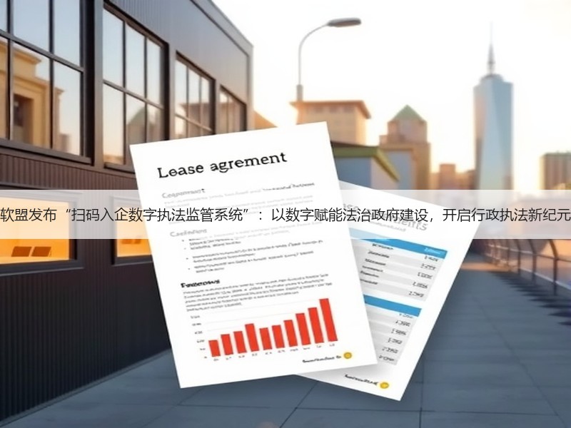软盟发布“扫码入企数字执法监管系统”：以数字赋能法治政府建设，开启行政执法新纪元