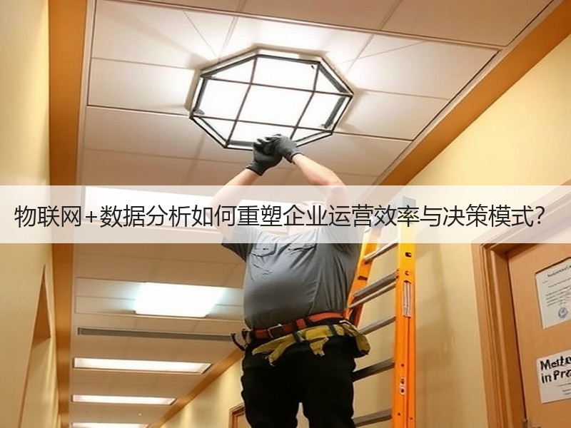物联网+数据分析如何重塑企业运营效率与决策模式？