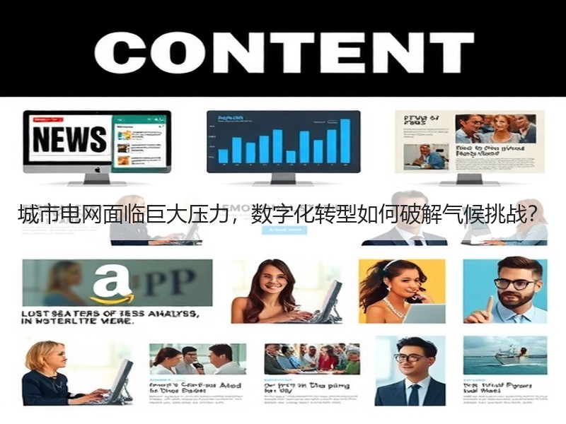 城市电网面临巨大压力，数字化转型如何破解气候挑战？