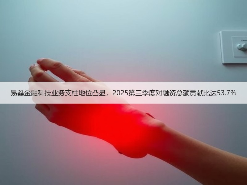易鑫金融科技业务支柱地位凸显，2025第三季度对融资总额贡献比达53.7%