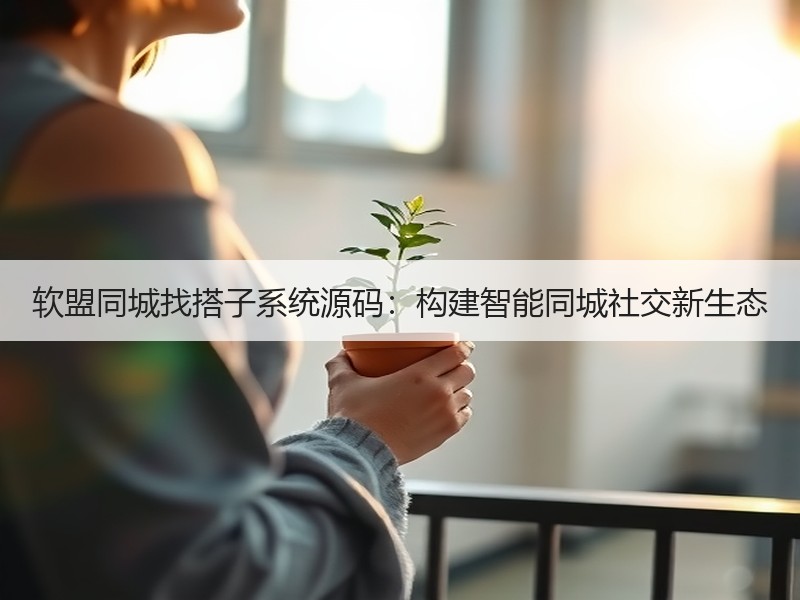 软盟同城找搭子系统源码：构建智能同城社交新生态