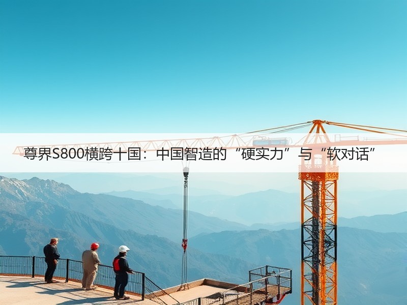 尊界S800横跨十国：中国智造的“硬实力”与“软对话”