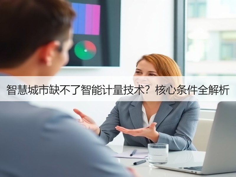 智慧城市缺不了智能计量技术？核心条件全解析