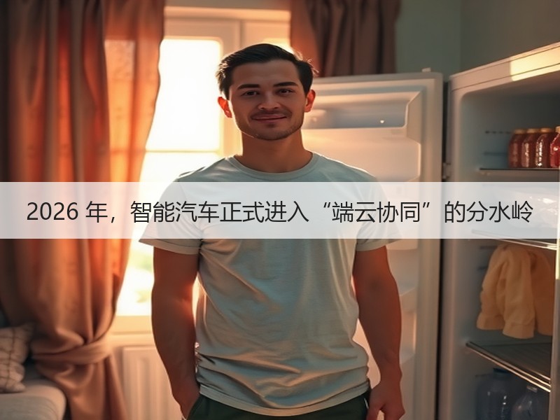 2026 年，智能汽车正式进入“端云协同”的分水岭