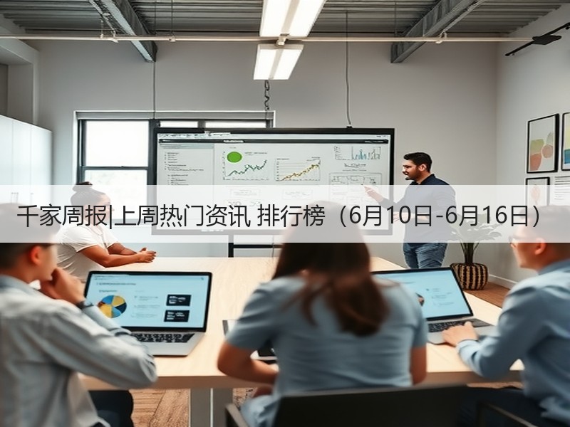 千家周报|上周热门资讯 排行榜（6月10日-6月16日）