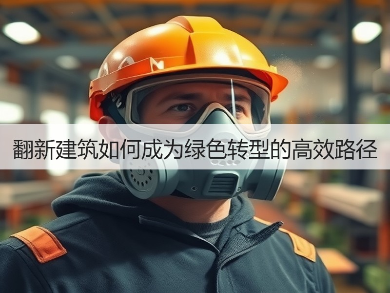 翻新建筑如何成为绿色转型的高效路径