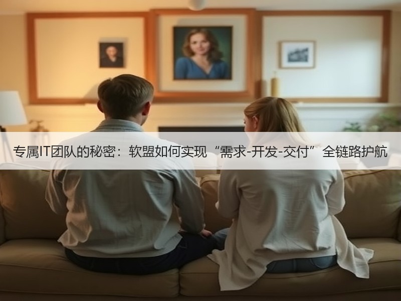 专属IT团队的秘密：软盟如何实现“需求-开发-交付”全链路护航