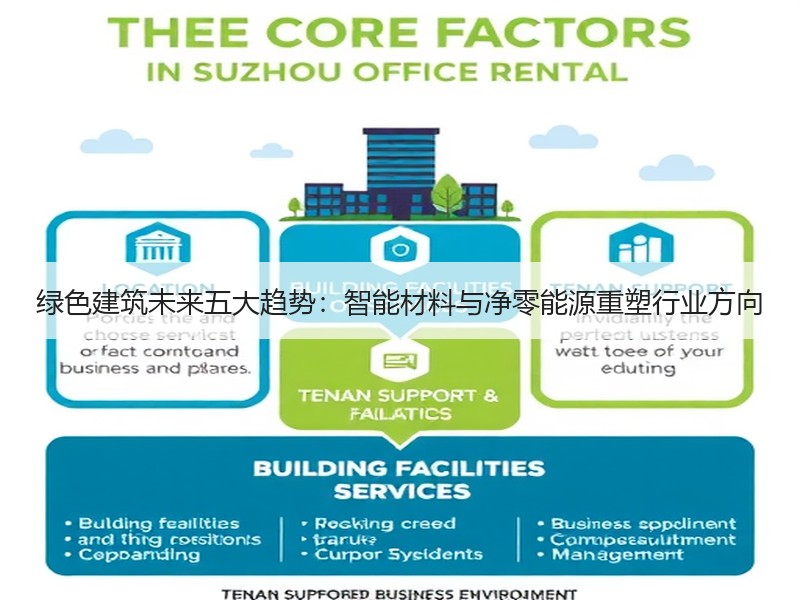 绿色建筑未来五大趋势：智能材料与净零能源重塑行业方向