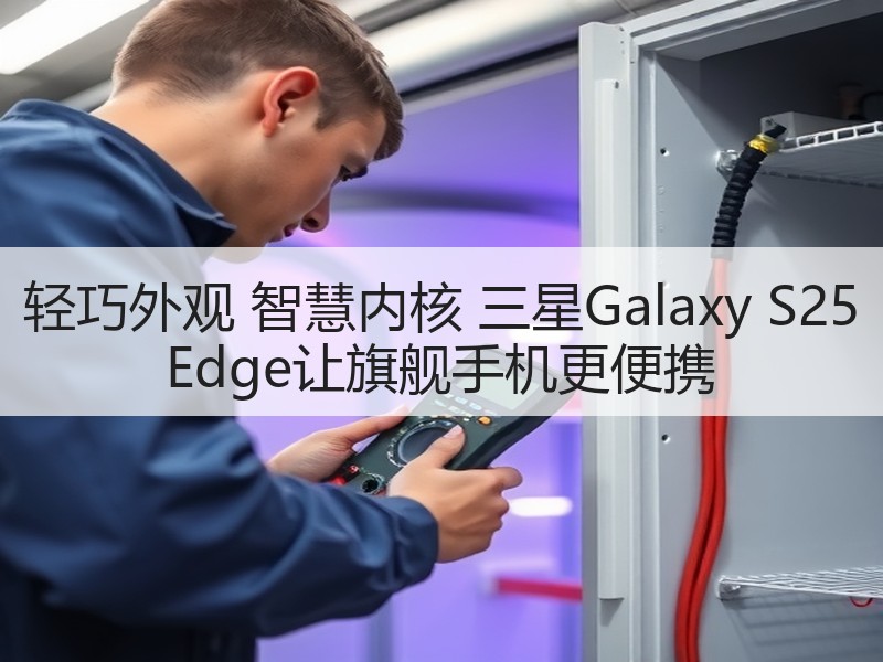 轻巧外观 智慧内核 三星Galaxy S25 Edge让旗舰手机更便携