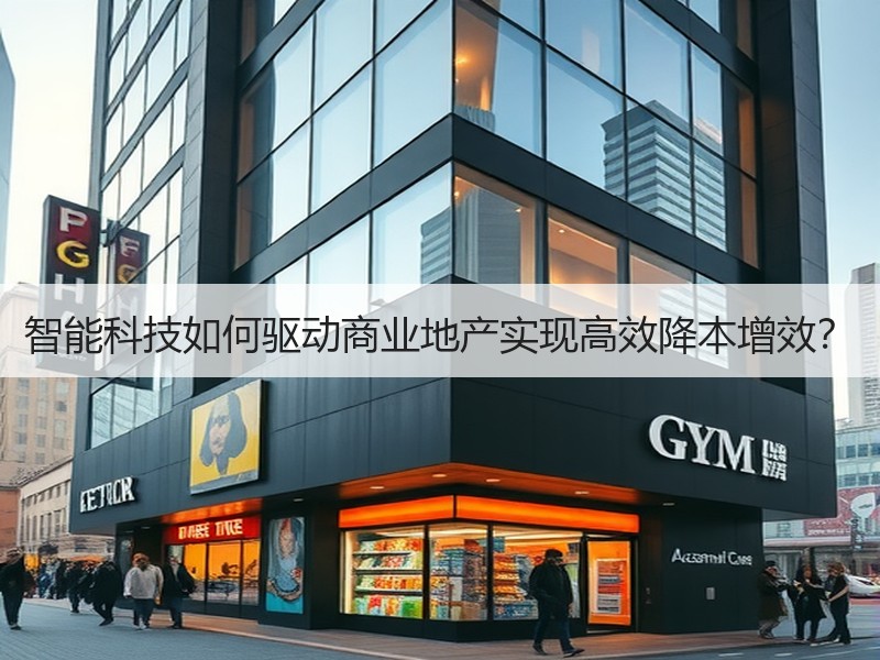 智能科技如何驱动商业地产实现高效降本增效？