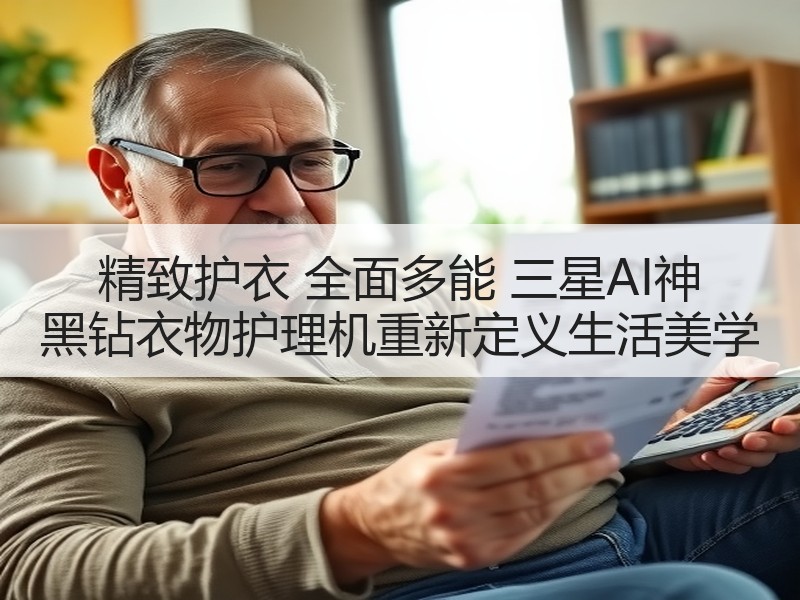 精致护衣 全面多能 三星AI神 黑钻衣物护理机重新定义生活美学